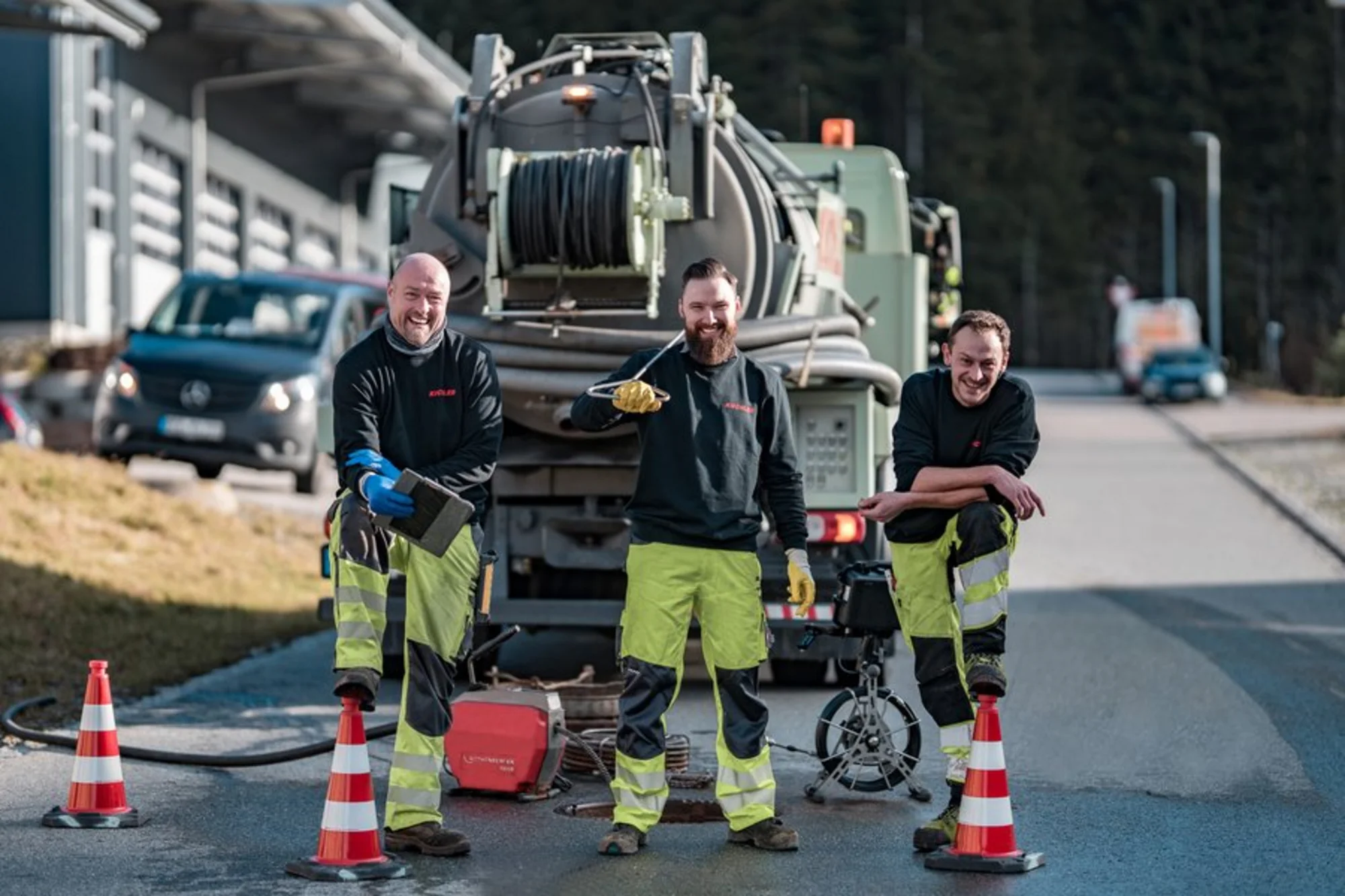Kanalreinigung Weiding mit moderner Technik