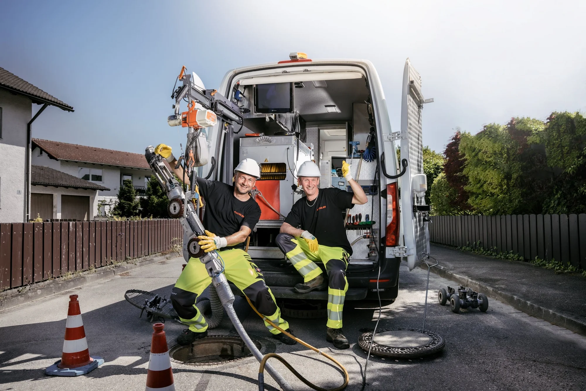 Ablauf von Prüfung und Reinigung